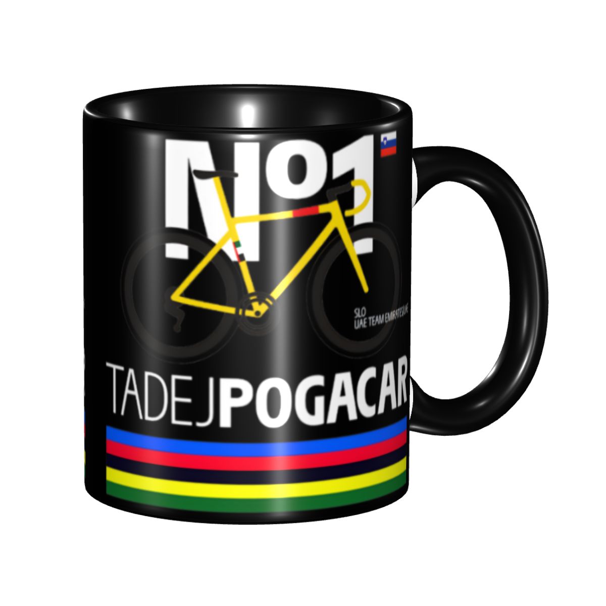 Coffee Tea Bottle - UAE Tadejs Cycling Racer Pogacars Coffee