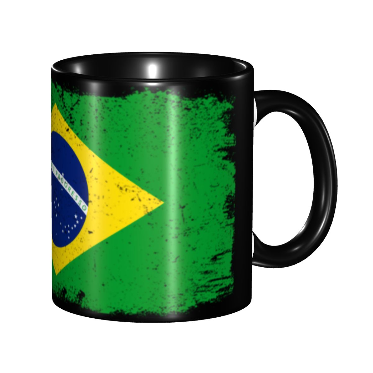 Coffee Tea Bottle - Custom Brazil Flag Brazilian Flag Mugs