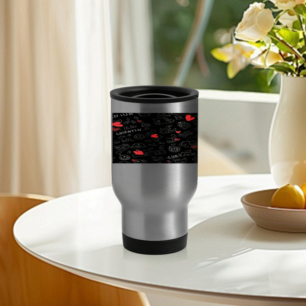 Travel Mug With Chalkboard Des – обзор и цена Coffee Tea Or