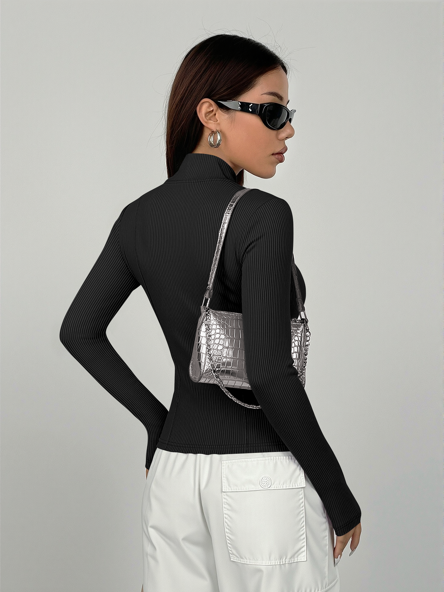 Everyday Ribbed High Neck Zip- – обзор и цена Coffee&Tea House Opinie