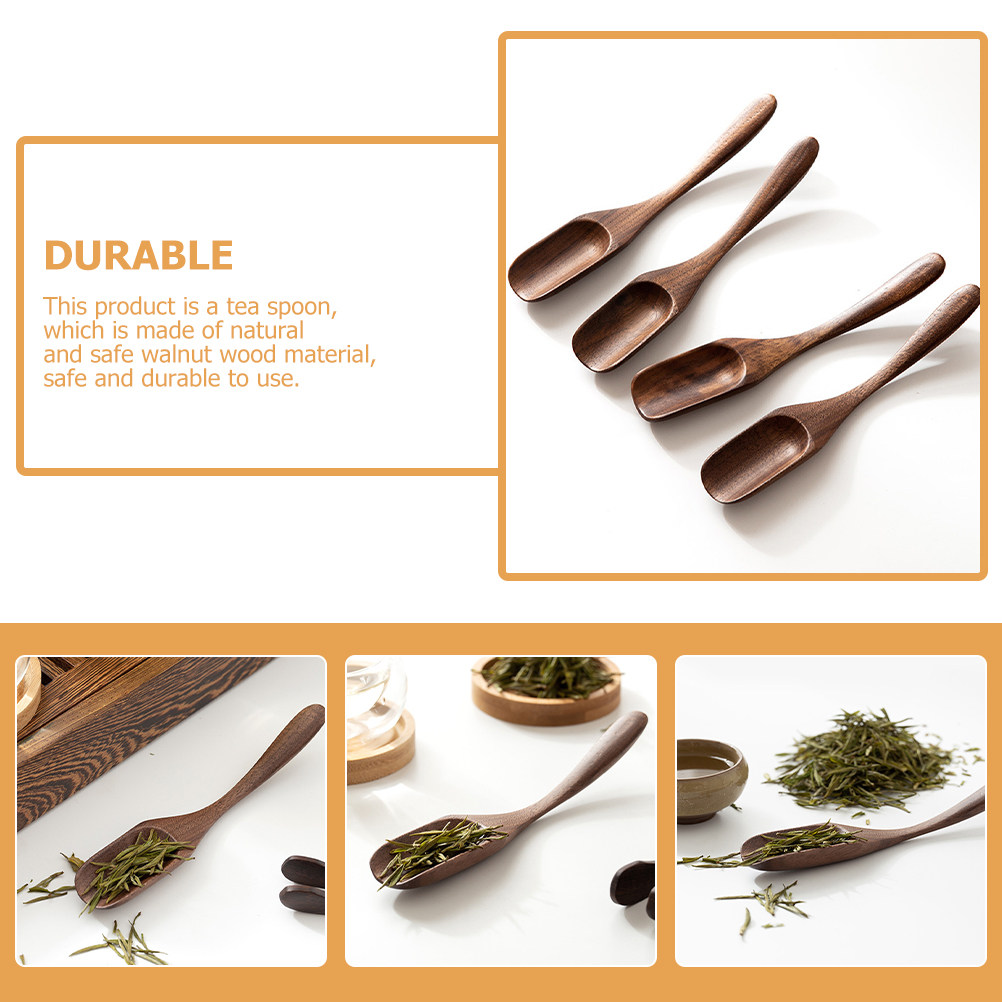 Wooden Tea Scoop Natural Walnu – обзор и цена Coffee Bean And Tea Leaf