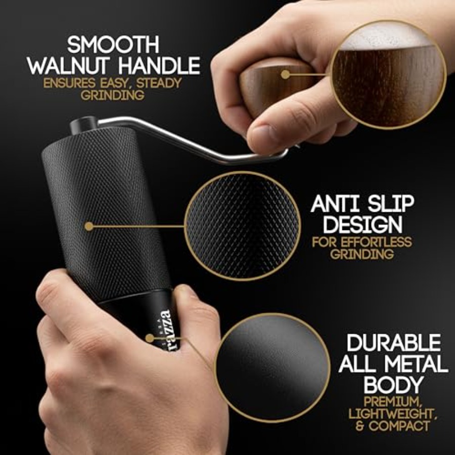 Manual Coffee Grinder, Conical – обзор и цена Coffee&Tea House Opinie