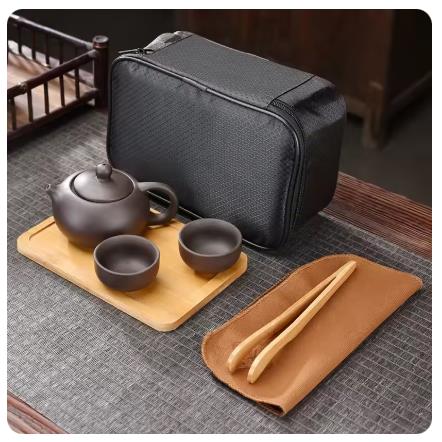Purple Clay Travel Tea Set Out – обзор и цена Gongfu Tea Set