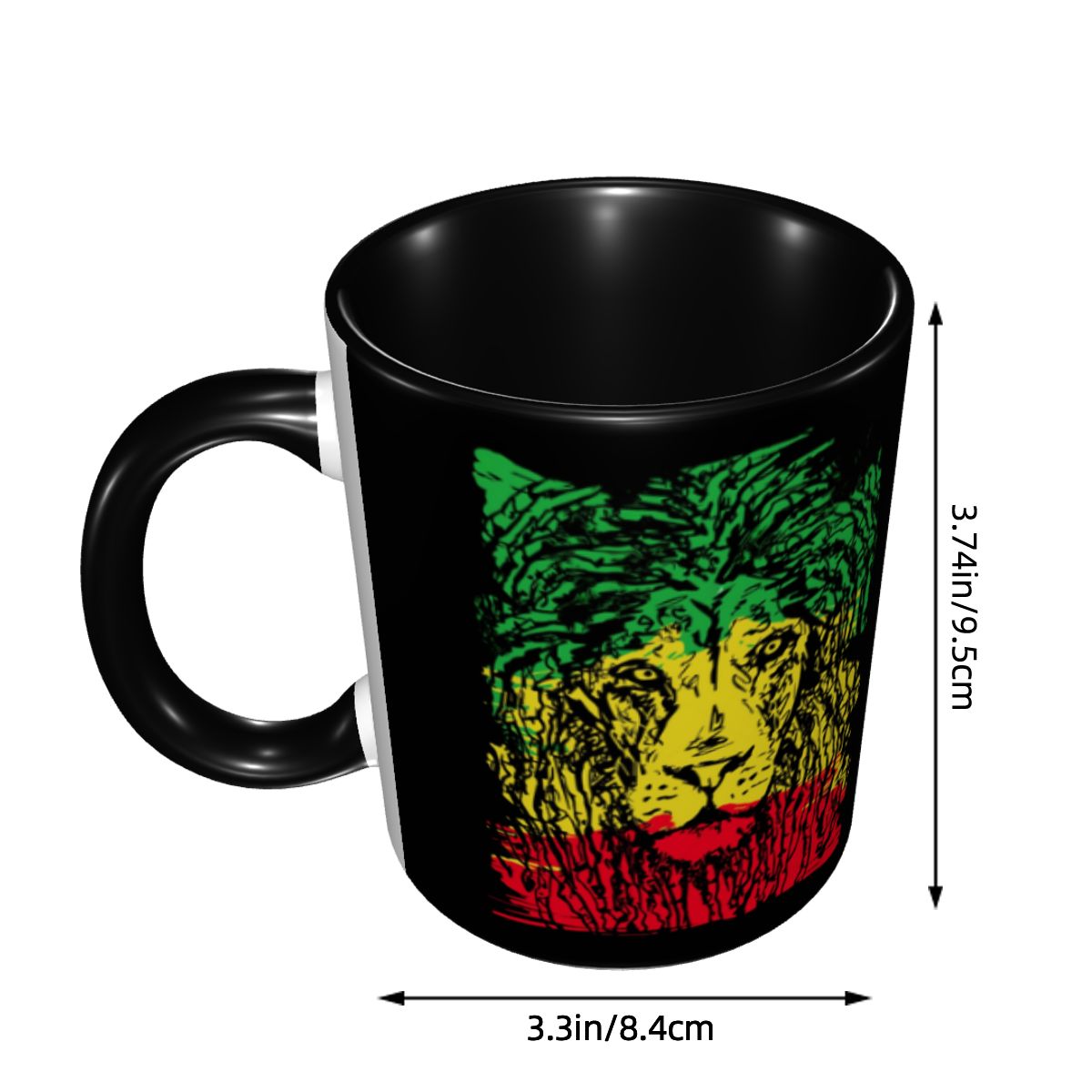 Custom Reggae Music Lion Jamai – обзор и цена Coffee Tea Bottle