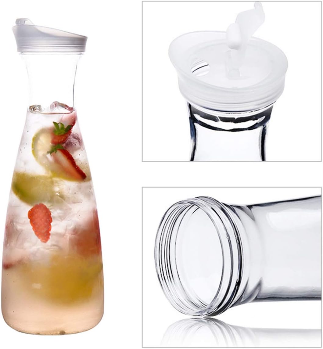1pcsPitchers With Lid,Clear Pl – обзор и цена Coffee Tea Or