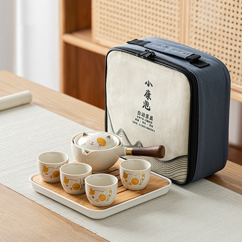 Portable Glass Ceramic Chinese – обзор и цена Gongfu Tea Set