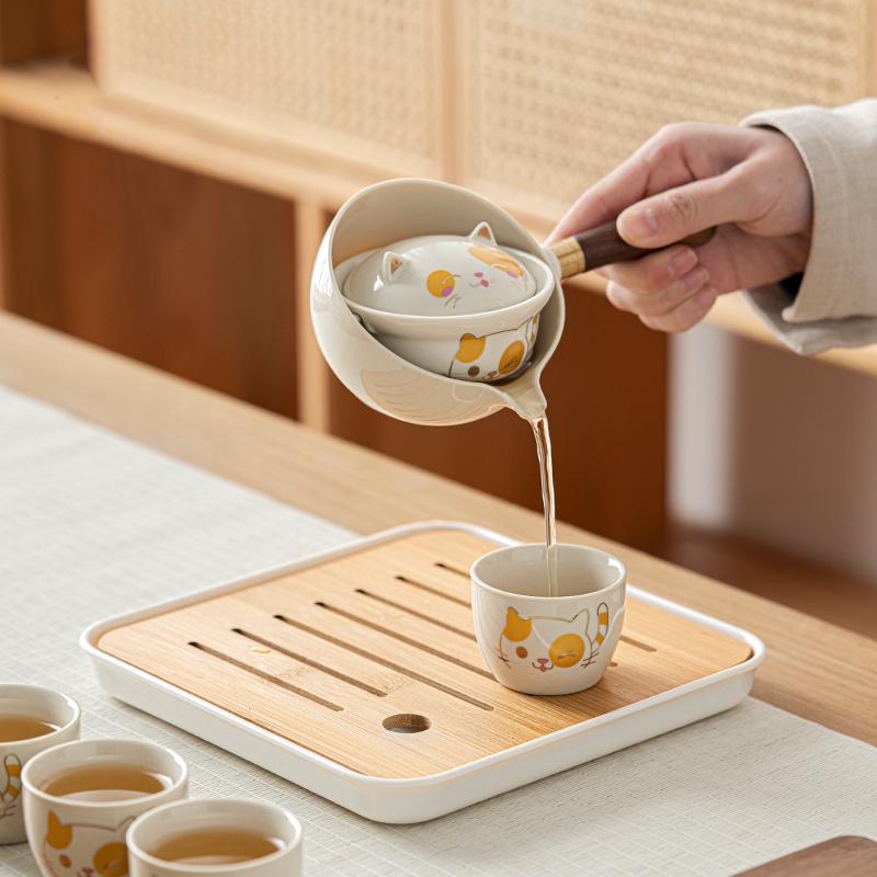 Portable Glass Ceramic Chinese – обзор и цена Gongfu Tea Set
