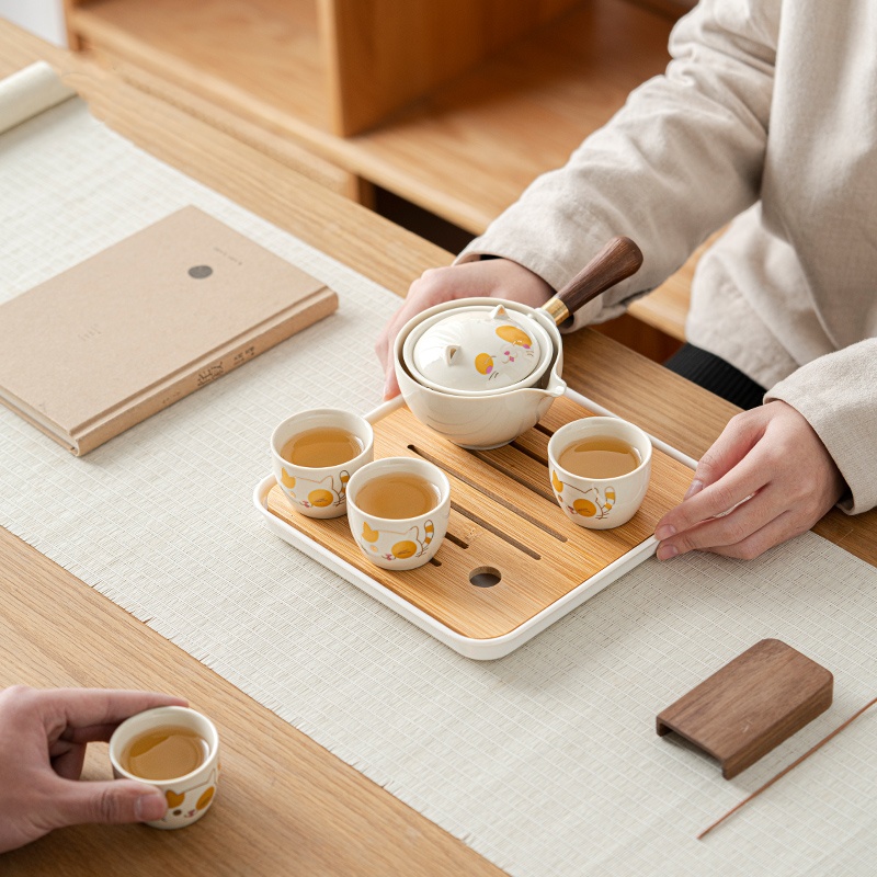Portable Glass Ceramic Chinese – обзор и цена Gongfu Tea Set