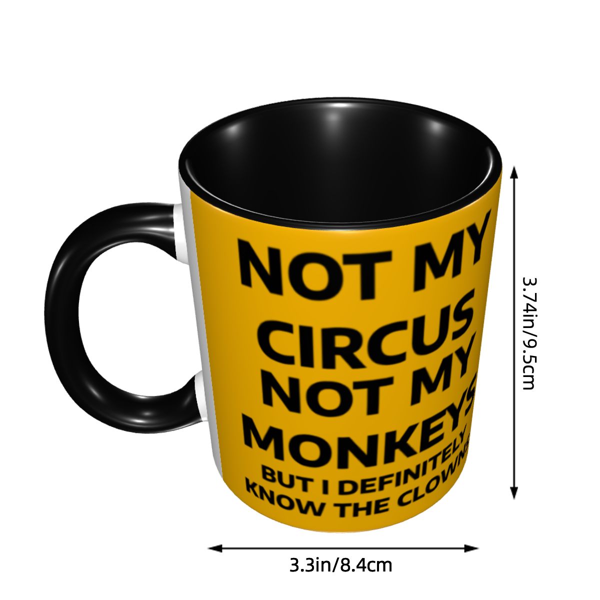 Not My Circus Not My Monkeys C – обзор и цена Coffee Tea Bottle