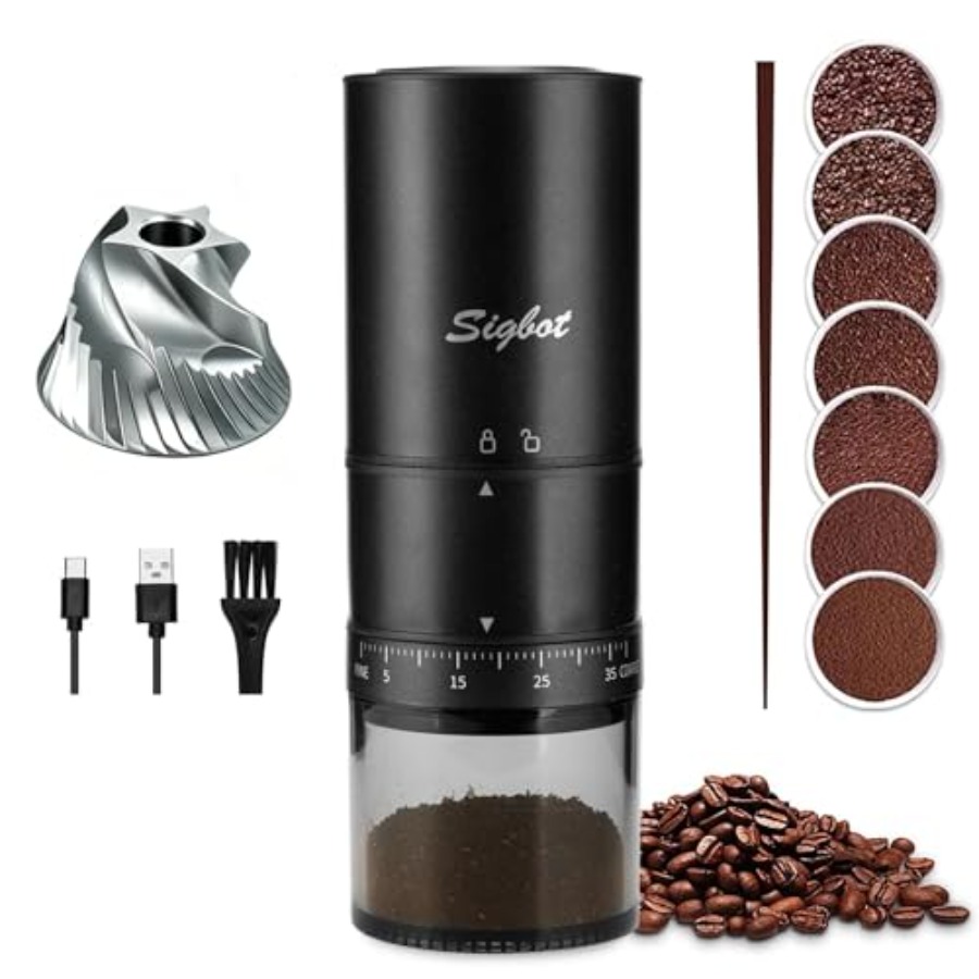 Portable Electric Coffee Grind – обзор и цена Coffee&Tea House Opinie
