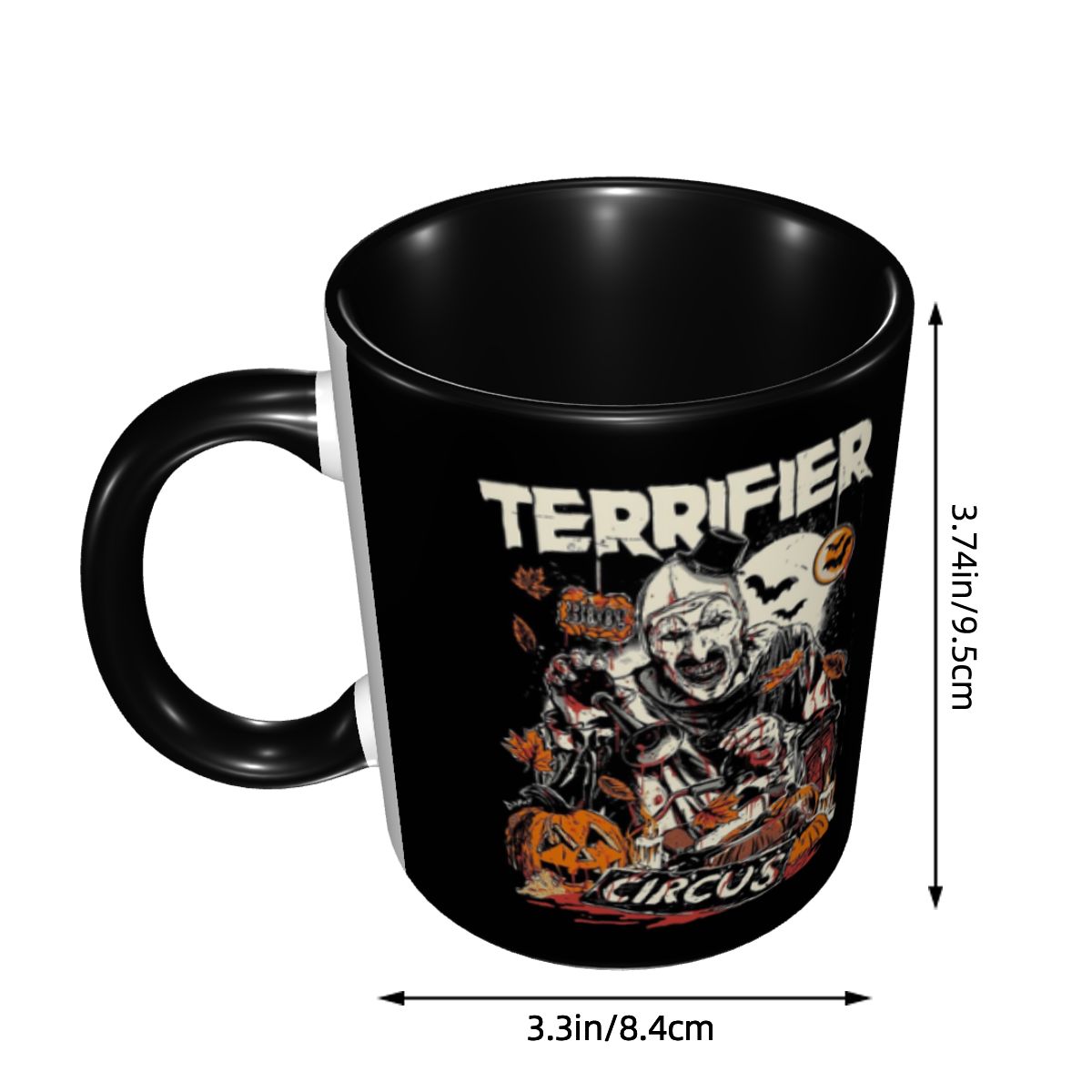 Terrifiers Movie Art Horror Sl – обзор и цена Coffee Tea Bottle