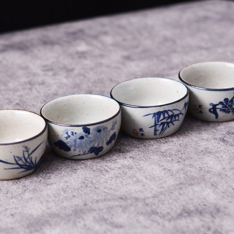 Hand-Painted Blue & White Coar – обзор и цена Gongfu Tea Set