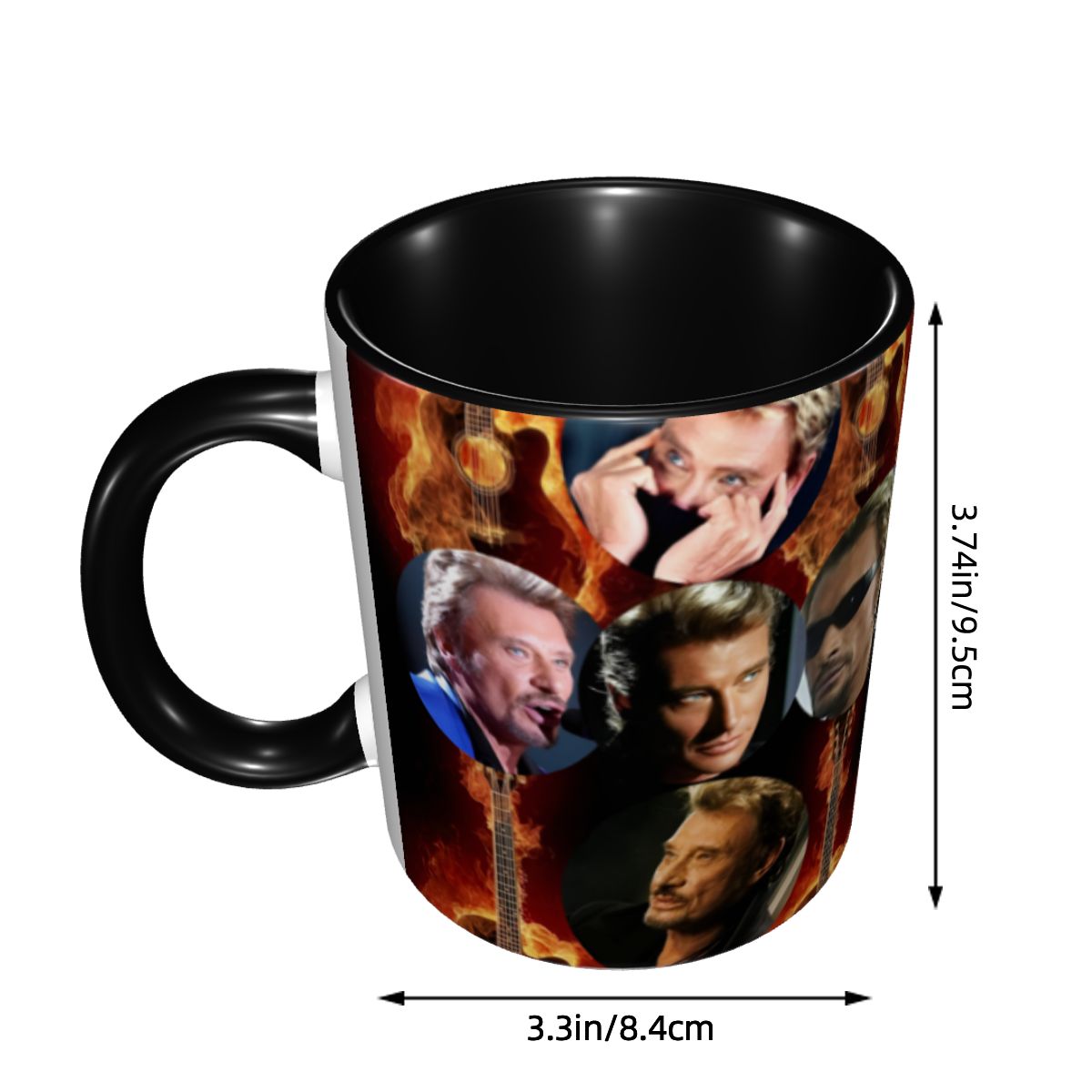 Personalized French Rock Legen – обзор и цена Coffee Tea Bottle