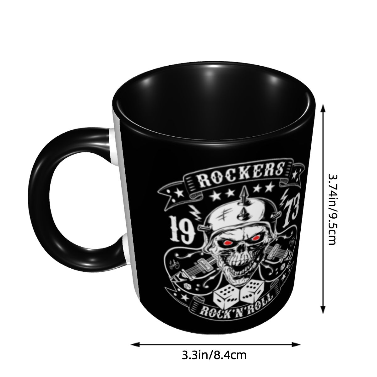 Personalized Rockabilly Rock S – обзор и цена Coffee Tea Bottle