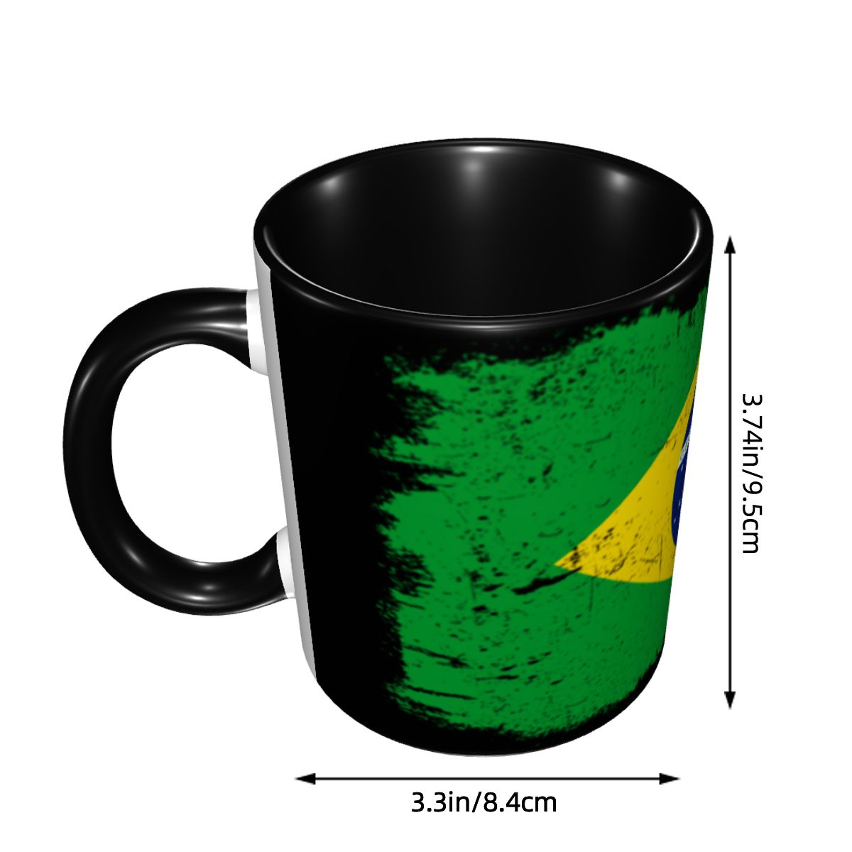 Custom Brazil Flag Brazilian F – обзор и цена Coffee Tea Bottle
