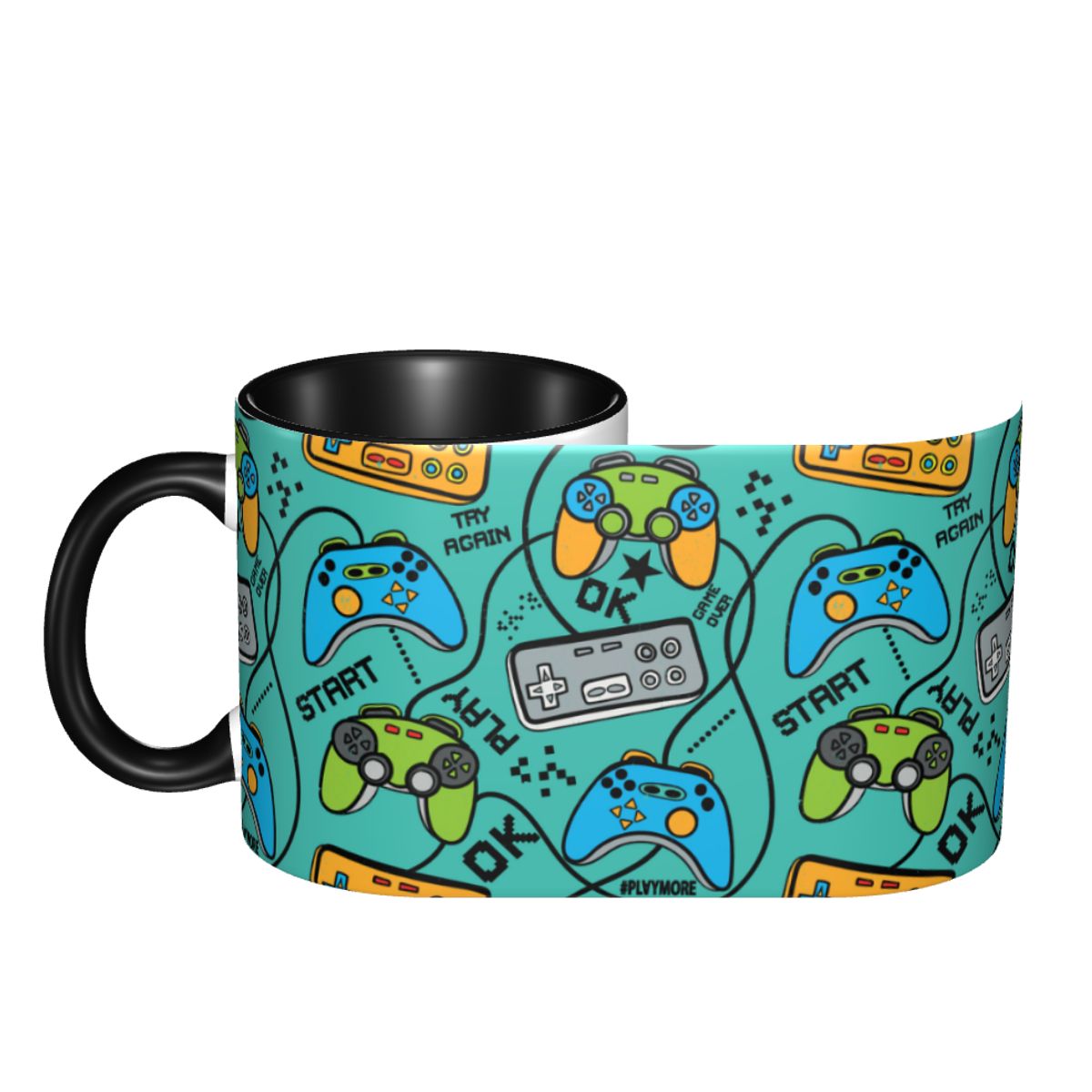 Custom Game Controller Mug DIY – обзор и цена Coffee Tea Bottle