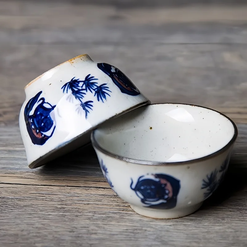 1PC 30ml Hand-Painted Chinese  – обзор и цена Gongfu Tea Set