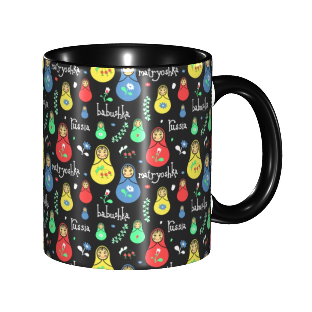 Personalized Matryoshka Dolls  – обзор и цена Coffee Tea Bottle