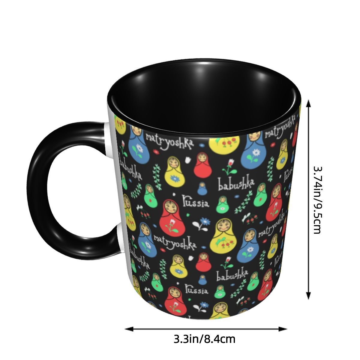 Personalized Matryoshka Dolls  – обзор и цена Coffee Tea Bottle