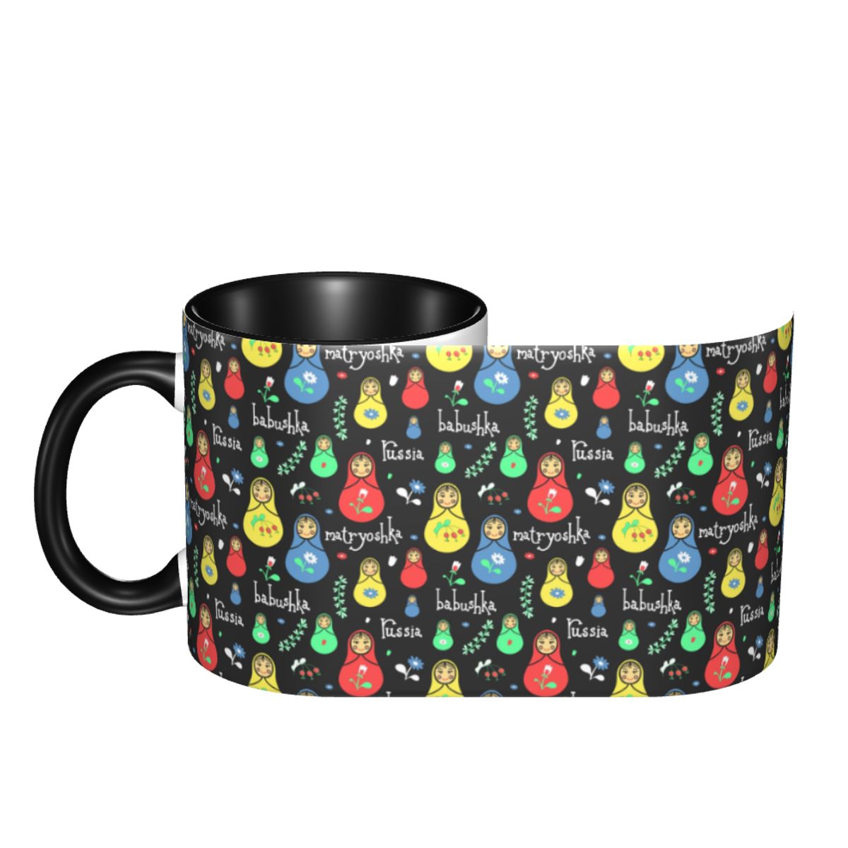 Personalized Matryoshka Dolls  – обзор и цена Coffee Tea Bottle