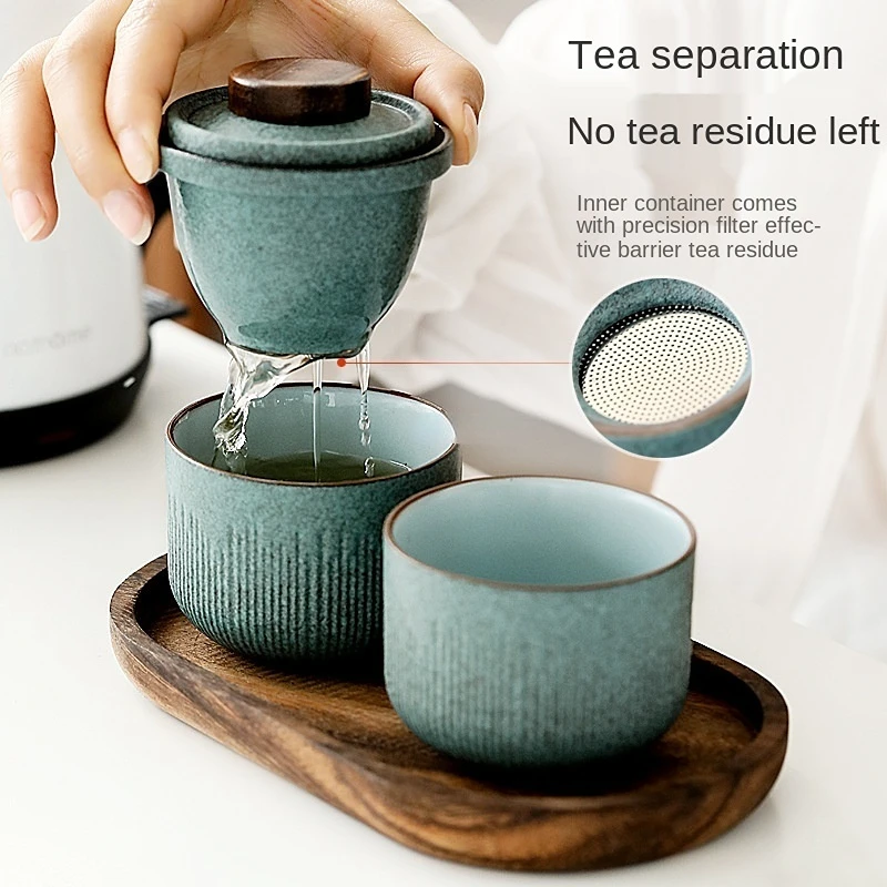 Travel Kung Fu Tea Set Outdoor – обзор и цена Coffee Tea Or