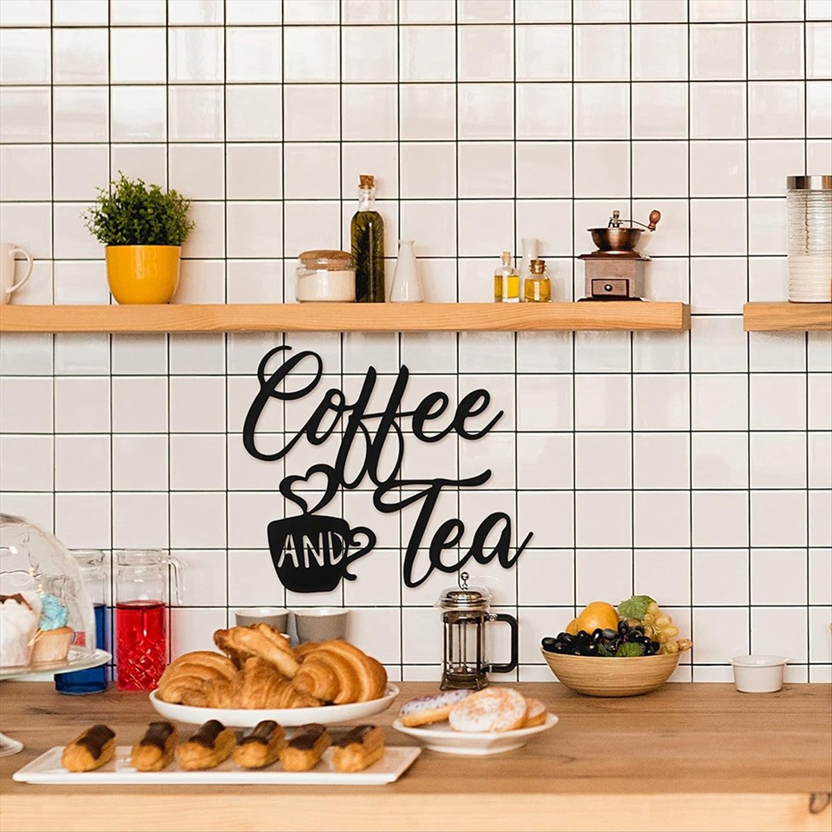 Coffee Sign and Tea Bar Metal  – обзор и цена Coffee&Tea House Opinie