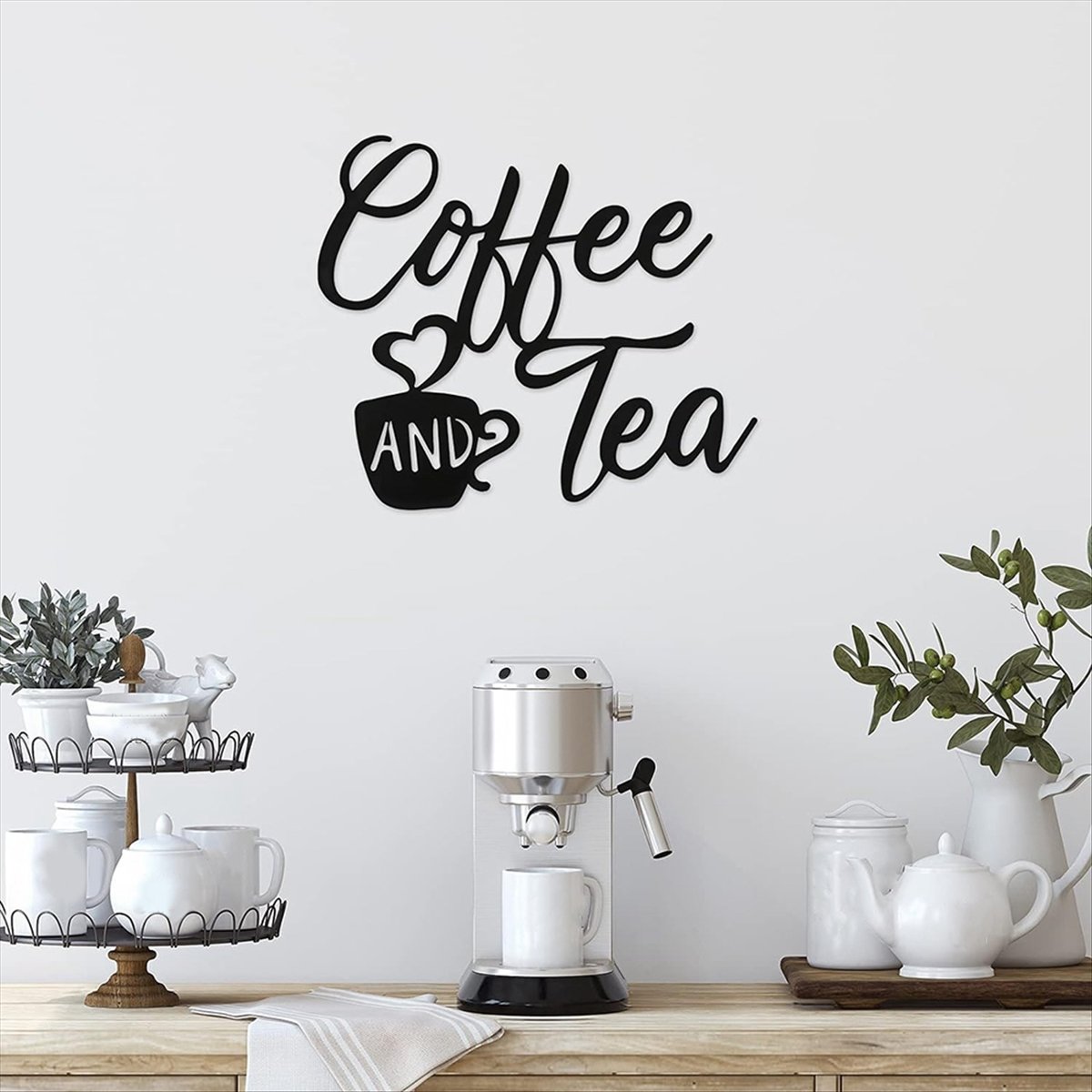 Coffee Sign and Tea Bar Metal  – обзор и цена Coffee&Tea House Opinie