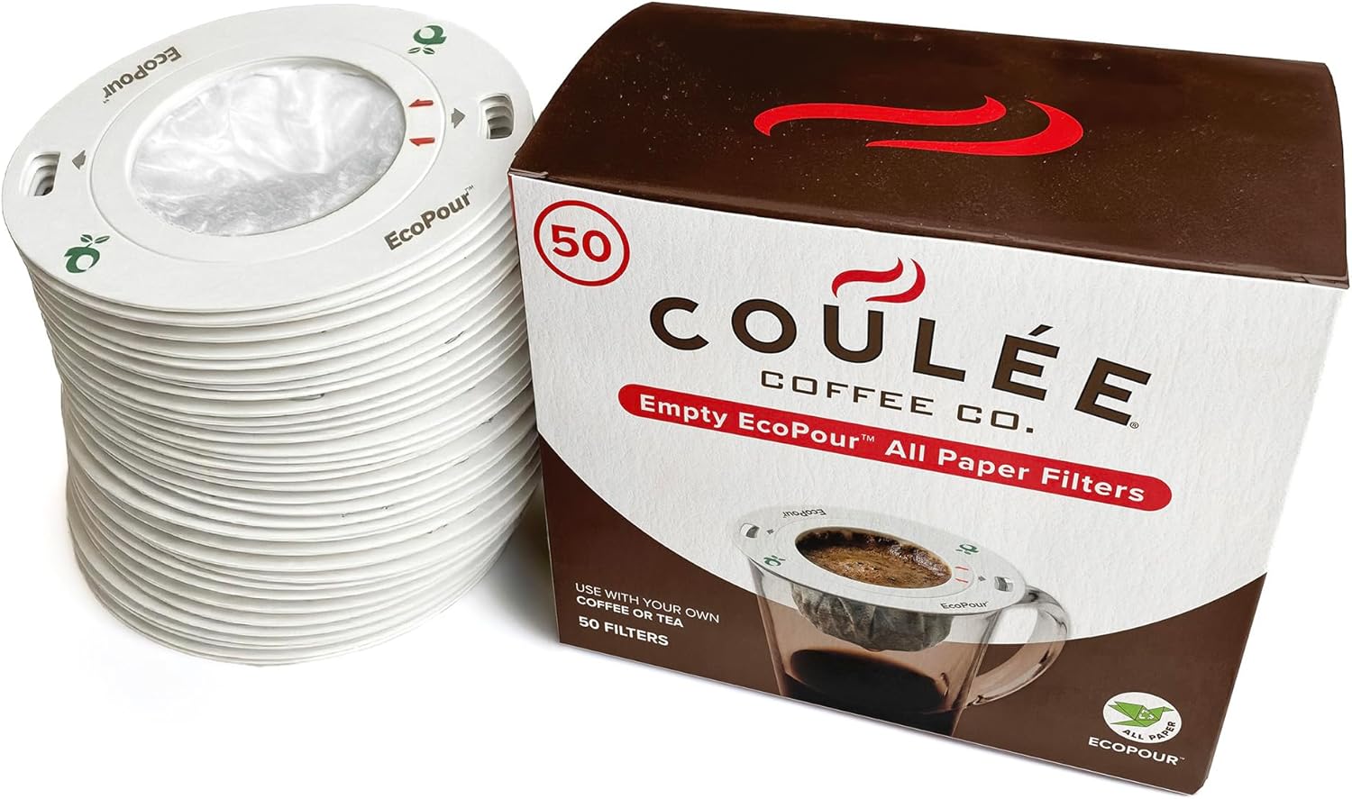 Compostable Paper Pour Over Co – обзор и цена Coffee Tea Or